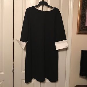 Ellen Tracy Black Dress Size 16 NWOT